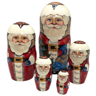 Santa nesting dolls