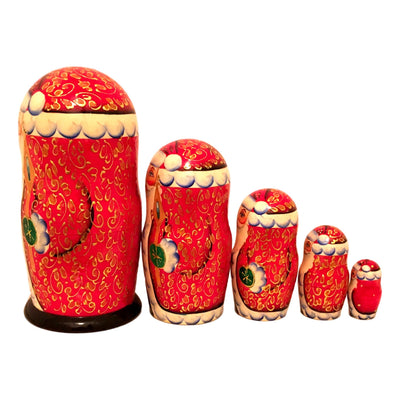 Russian Santa matryoshka 