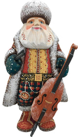 Santa with violin