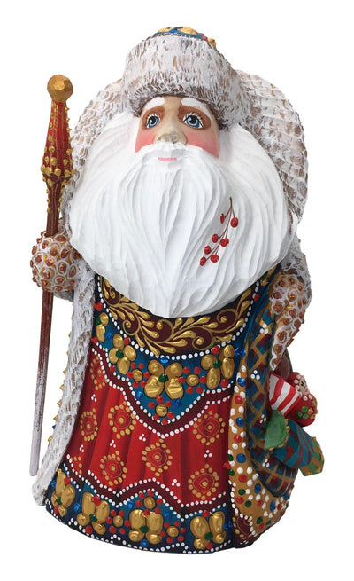 Russian Santa wooden figures 