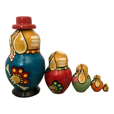 Russian nesting dolls Puppies BuyRussianGifts Store