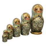 Set of Russian nesting dolls