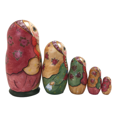 Artistic Russian doll tulips