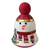 Snowman Christmas bell