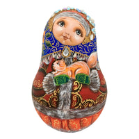 Russian doll with squirrel 