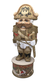 Russian doll nutcracker wooden figurine 