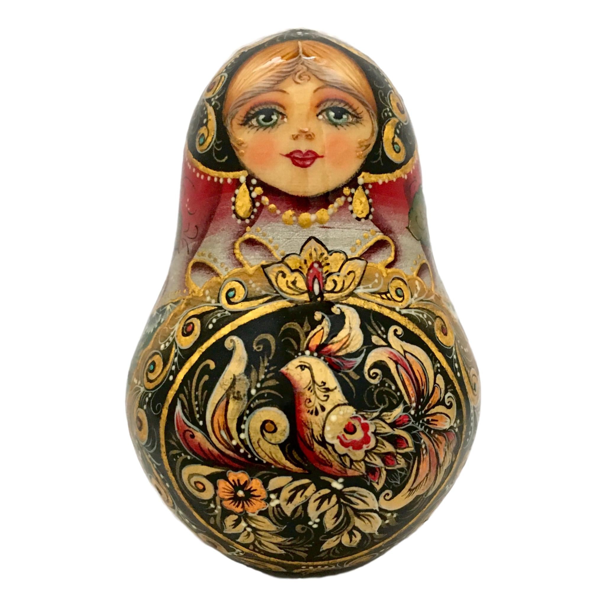 Russian Dolls. Musical Doll. Nesting Dolls. Matryoshka Stacking Dolls.