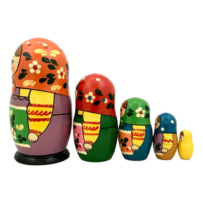 Matryoshka traditional Russian doll