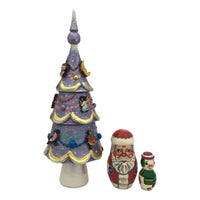 Christmas tree matryoshka 