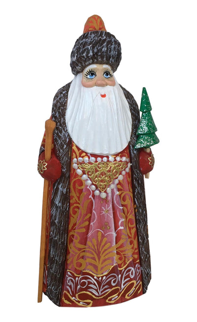 Saint Nicolas carved figurine 