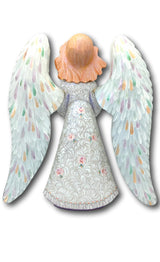 Russian carved wooden angel