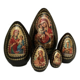 Russian icon nesting dolls