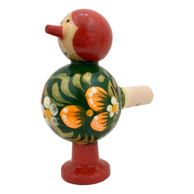Whistle wooden toy from Russia 