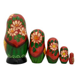 Traditional russian stacking dolls 