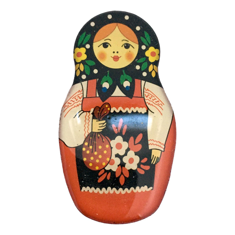 Matryoshka Doll Magnet Flower Design BuyRussianGifts Store