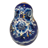 Russian doll Roly poly blue