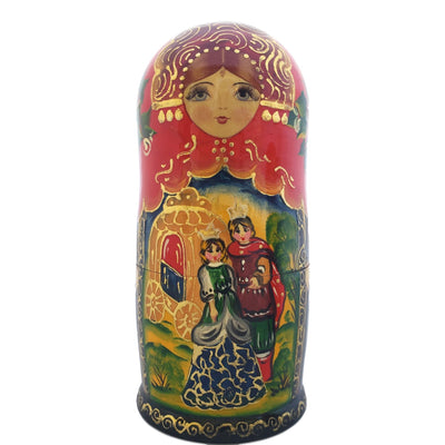 Russian nesting dolls Cinderella 