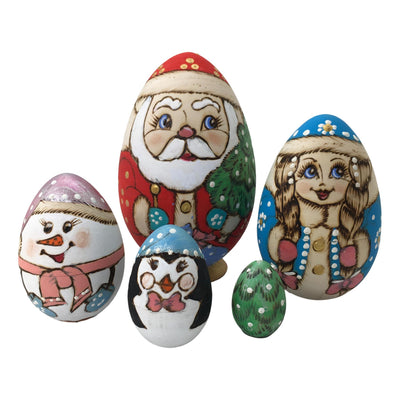 Santa nesting dolls