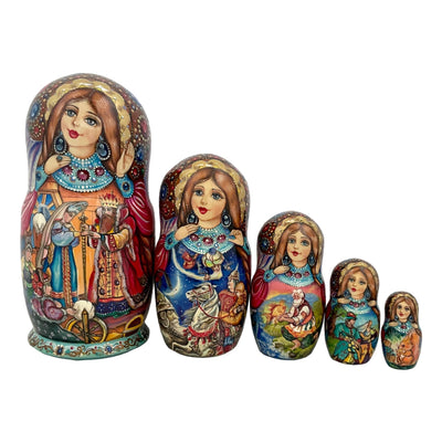 Collectible Russian nesting dolls 