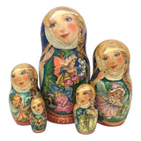 Russian nesting dolls 5 pieces 