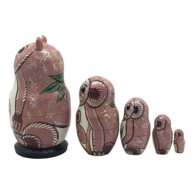 Pink Russian Nesting Dolls Koala Bear BuyRussianGifts Store