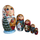 Family nesting dolls Christmas gift