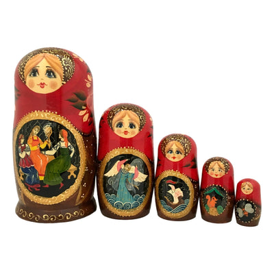 Storyteller nesting doll