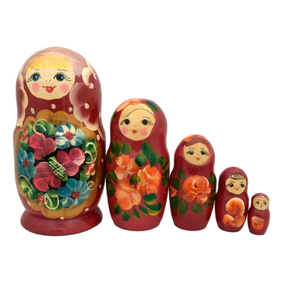 Authentic Russian nesting dolls