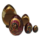Virgin Mary Russian nesting dolls
