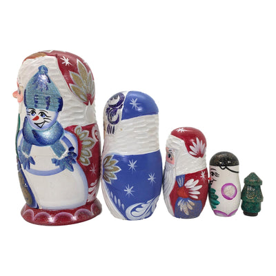 Santa matryoshka dolls