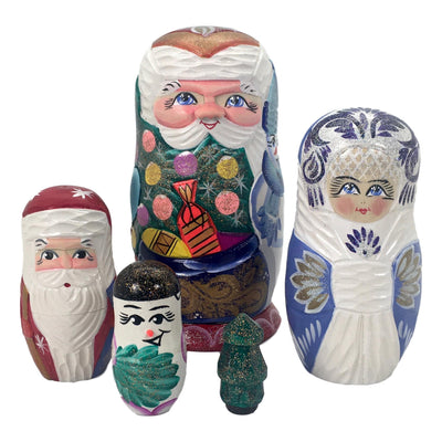 Santa Russian nesting doll 