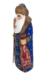 Russian traditional santa blue