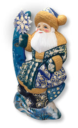 Blue Russian santa