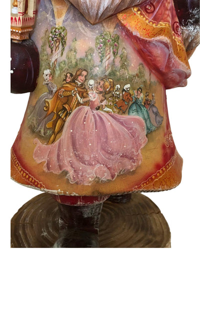 Cinderella ball on Russian santa