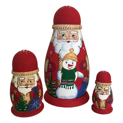 Santa nesting dolls