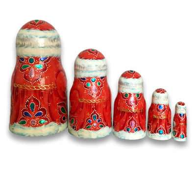 Santa Russian matryoshka dolls