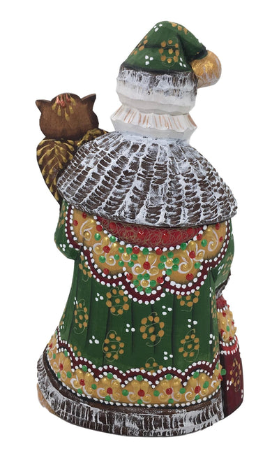 Russian Santa wooden figurine 