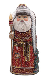 Russian Santa red gold