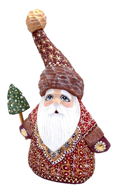 Wooden Russian santa doll