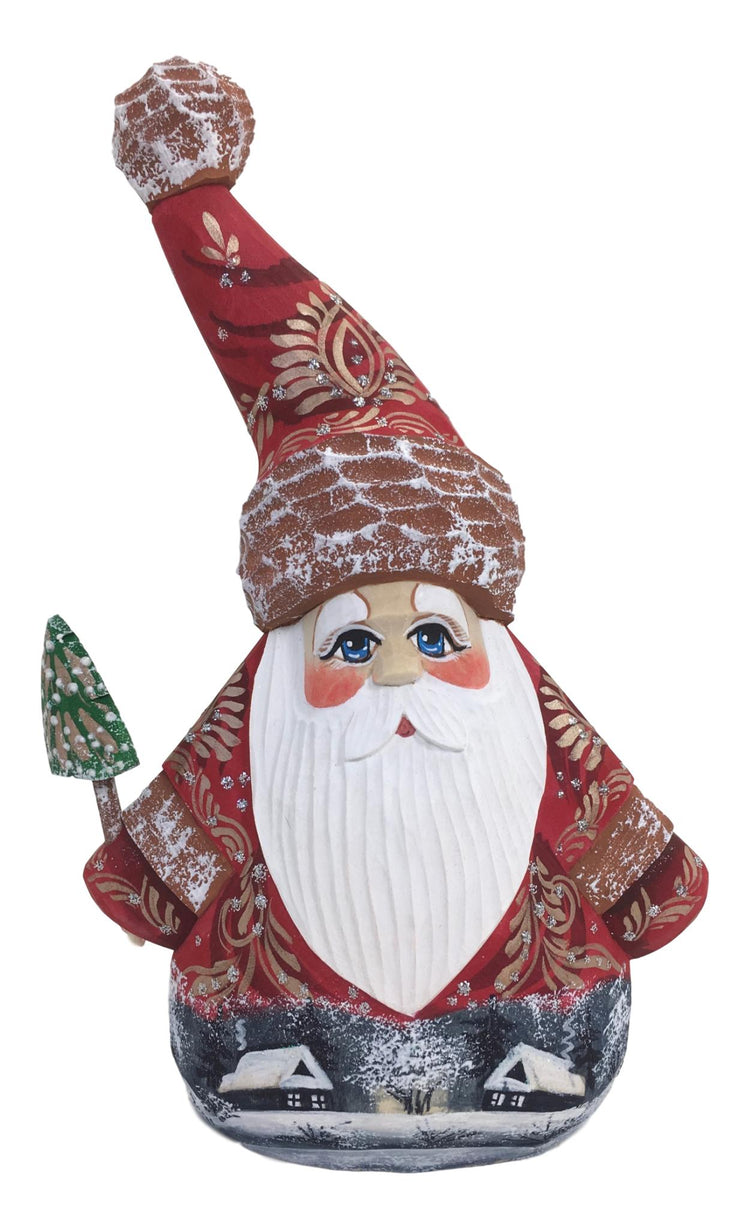 Russian Father Frost red coat