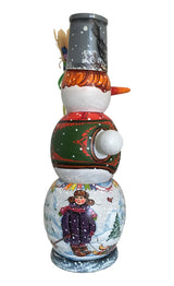 Snowman Russian doll box BuyRussianGifts Store