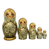 Traditional stacking dolls Russia 