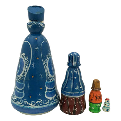 Fairytale Russian nesting dolls 