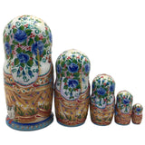 Russian Matryoshka “ Couple in love” wedding set of 5 dolls BuyRussianGifts Store