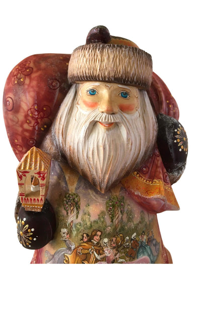 Wood Russian santa