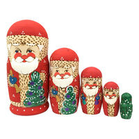 Christmas nesting dolls