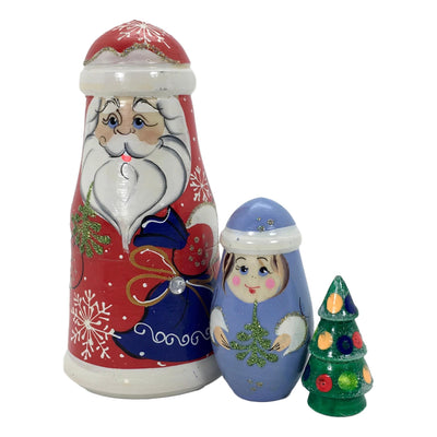 Russian Christmas nesting dolls