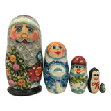 Santa matryoshka russian dolls