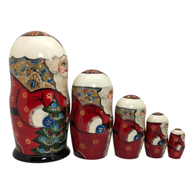 Santa nesting doll from Russia 