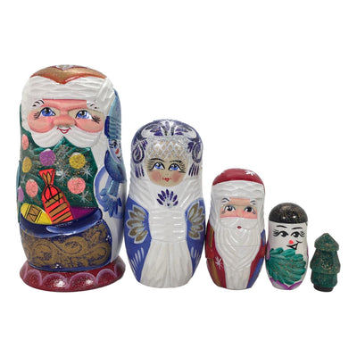 Russian Santa matryoshka 